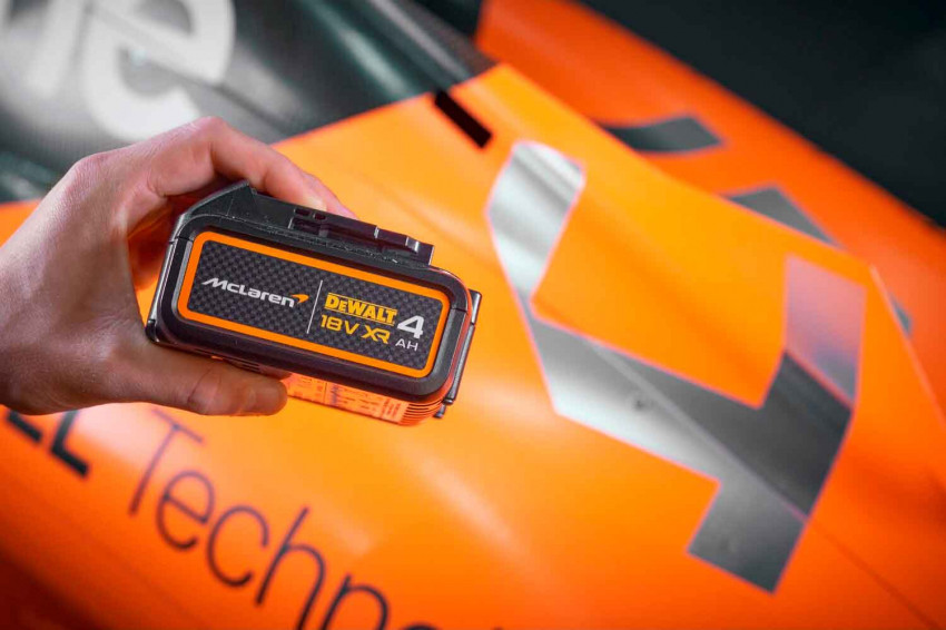 Дриль-шурупокрут ударний McLaren F1 TEAM LIMITED EDITION DeWALT DCD85MM1T-DCD85MM1T