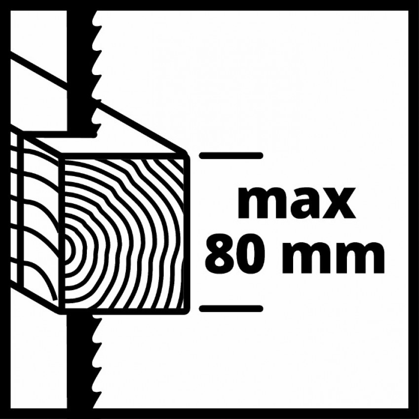 Лобзик електричний Einhell TC-JS 80/1 Kit (4321157)-