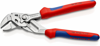 Переставні кліщі-гаєчний ключ KNIPEX 86 05 180 SB