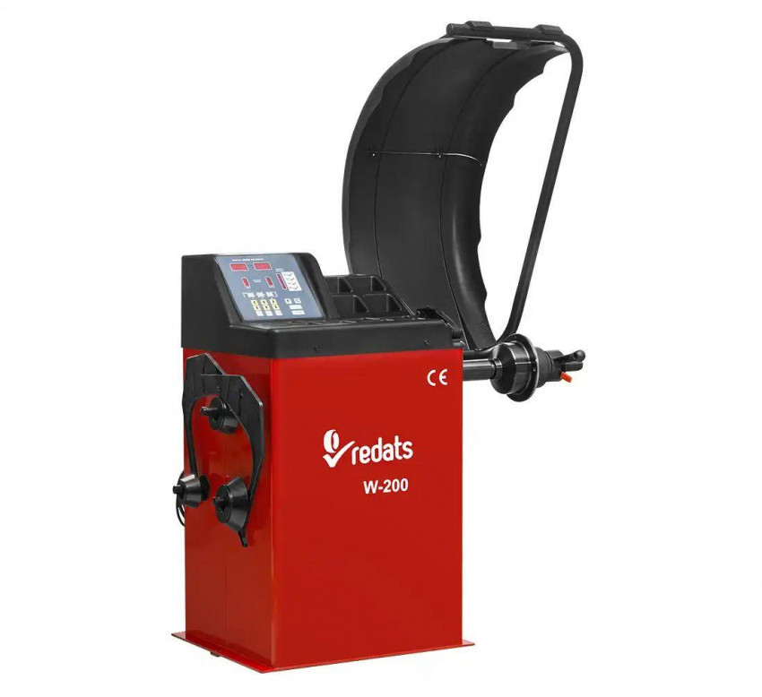 Напіватоматичний балансувальний верстат REDATS W-200 (ALU4, 230 V, 10" - 24")-13-00-18