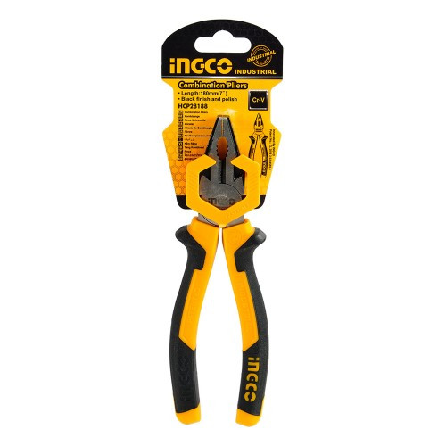 Плоскогубці Master 180 мм INGCO INDUSTRIAL-HCP28188