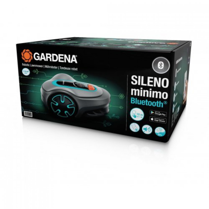 Робот-газонокосарка Gardena SILENO minimo 250 Bluetooth®-15201-32.000.00