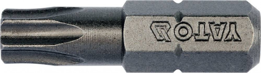Викруткові насадки YATO "Torx" на кв. 1/4", T30, л = 25 мм [10/20/100]-YT-78146