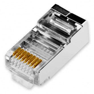 Конектор RJ45 FTP-8P8С (100 шт)-[articul]