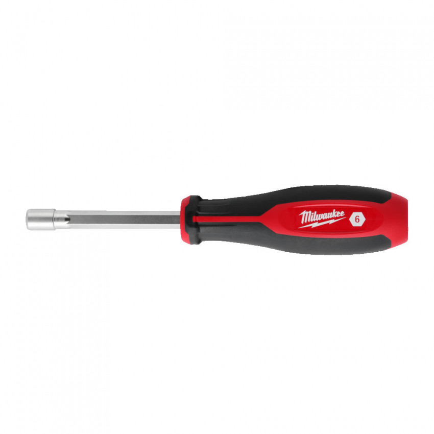 Викрутка магнітна HollowCore_2 MILWAUKEE, HEX 6мм/(М3,5), (червоний)-4932479886