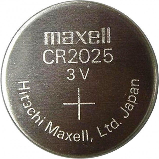 Літієва батарейка Maxell "таблетка" CR2025  1шт/уп-11239200