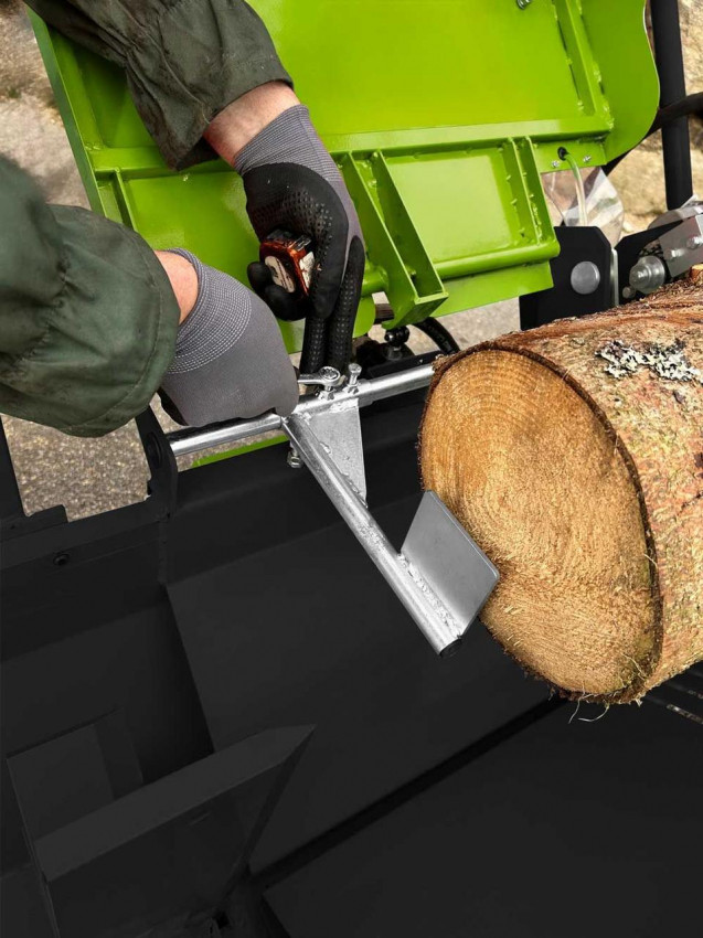 Напівавтоматична машина для різання і розколу дров Zipper ZI-SPA380-ZI-SPA380