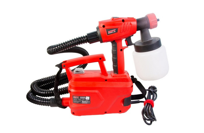 Фарбопульт електричний MPT 500 Вт 800 мл 50 DIN/с Ø 1,8/2,6 мм 850 мл/хв 1,5-2,5 бар MESG5005-MESG5005