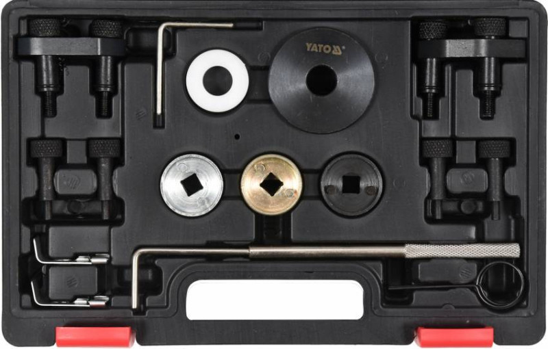 Фіксатори газорозподільної системи двигунів авто групи VAG серії TSI/TFSI YATO: набір, 16 елем.-YT-06024