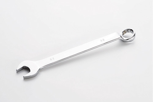 Ключ рожково-накидний глибокий CrV 22мм СИЛА-201822