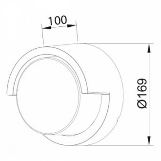 Світильник садово-парковий SUGA-12/RC 12W 4200 K