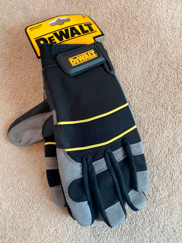 Рукавички універсальні, з накладкою ToughThread™ DeWALT DPG33L-DPG33L