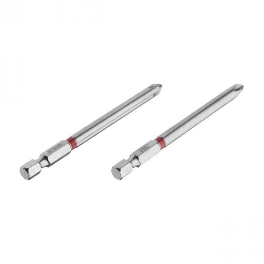 Комплект викруткових насадок PH2, S2, 2 од., STORM INTERTOOL VT-0224-VT-0224