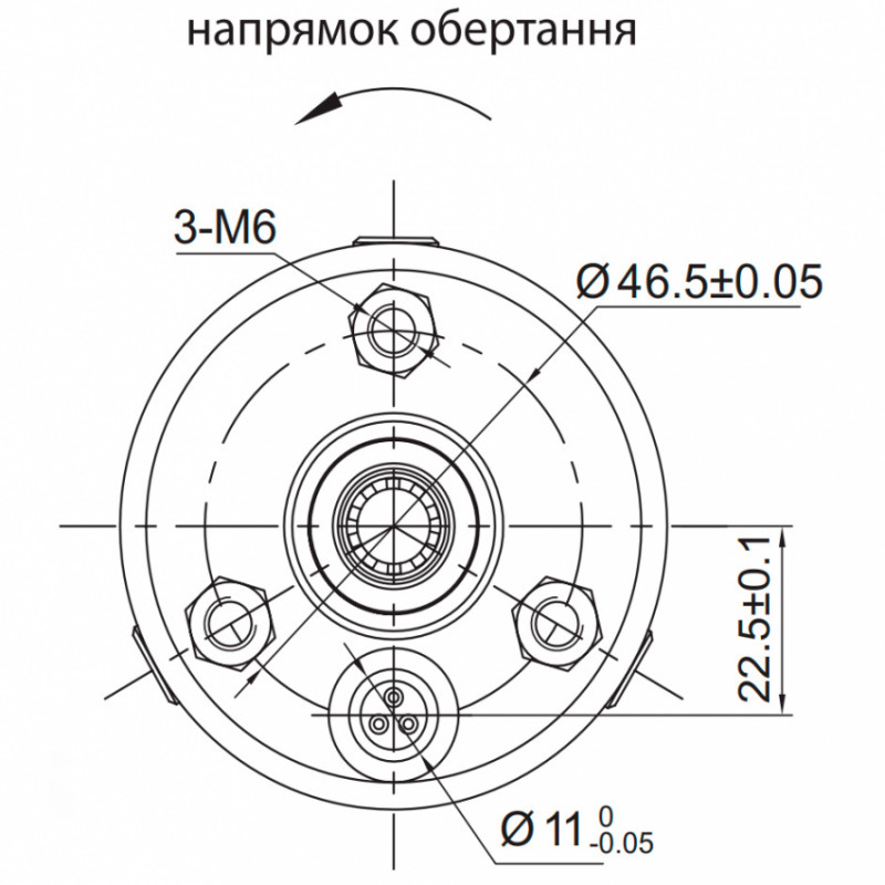 Насос відцентровий свердловинний 0.37 кВт H 60(46)м Q 45(30)л/хв Ø80мм AQUATICA (DONGYIN) (777102)-777102