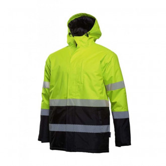 ADEL утеплена сигнальна куртка жовта 4XL (60)  4XL (HT5K927-4XL)-[articul]