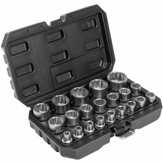 Набір головок 1/2&quot; 12-гранних 21 од. HOEGERT 8 - 36 (HT4R085)-[articul]