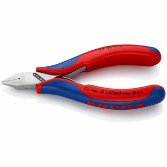 Кусачки бокові для електроніки KNIPEX 77 52 115-[articul]