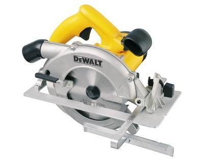 Пилка циркулярна DeWalt, ручна, 1050 Вт, диск 165х20 мм, пар. упор, пиловідсмоктувач.-[articul]