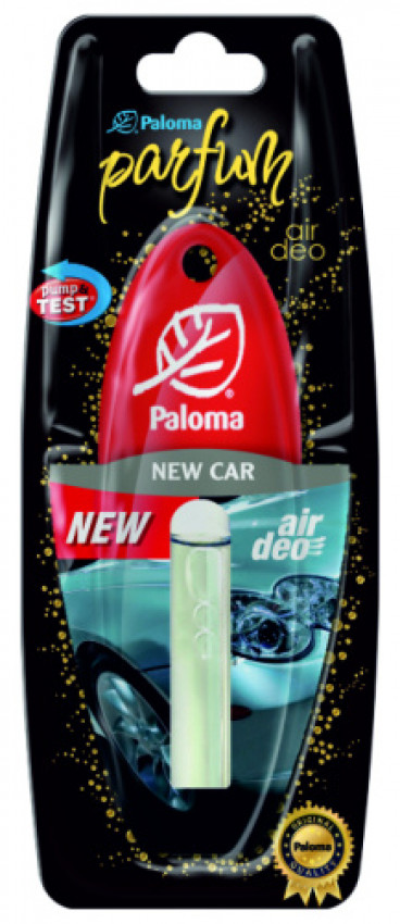 Ароматизатор Paloma Parfume 5ml, NEW CAR (підвіска з рідиною)-79012