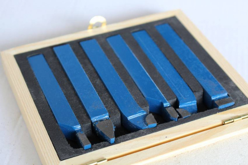 Різці токарні, КОМПЛЕКТ з 6 шт./12 мм Holzmann 6TLG12-6TLG12