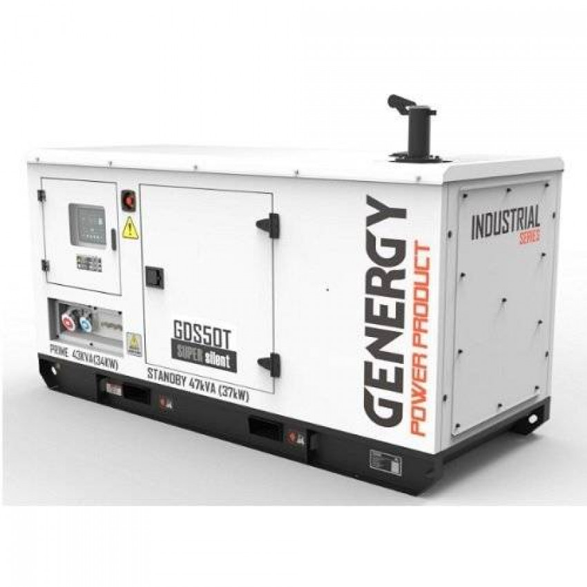 Генератор дизельний GENERGY GDS50T 37 кВт-