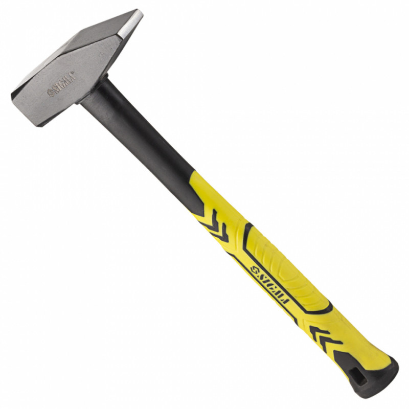 Молоток 1000г слюсарна фібергласова ручка Sigma (4316101)-4316101