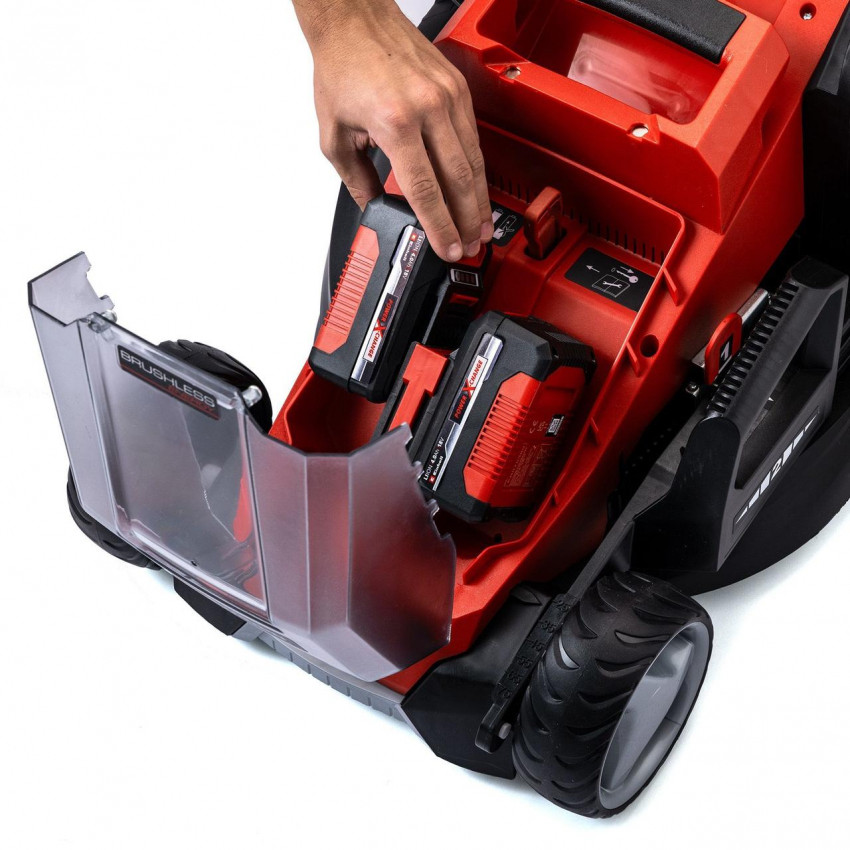 Газонокосарка акумуляторна Einhell GE-CM 36/36 Li 2x4.0Ah (3413230)-