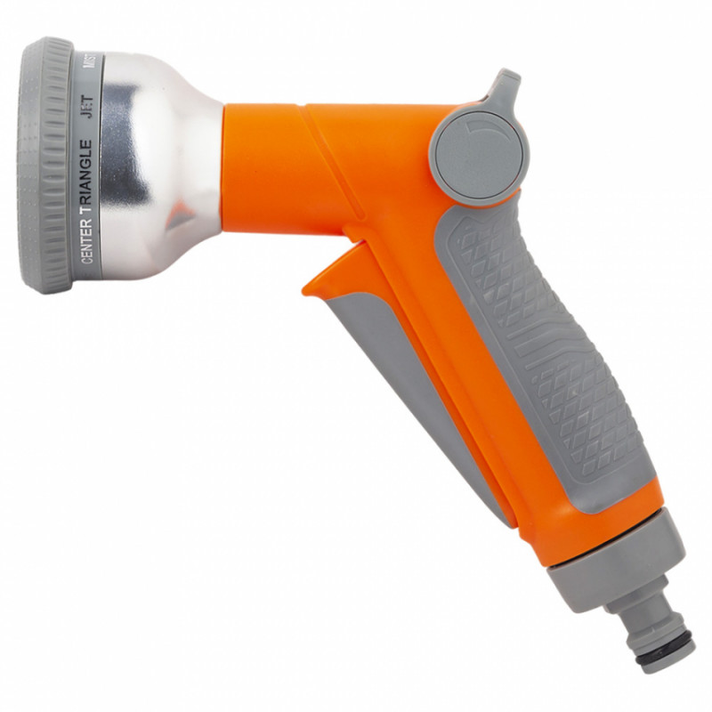 Пістолет-розпилювач 10 режимів (АВS+TPR) FLORA (5011894)-5011894