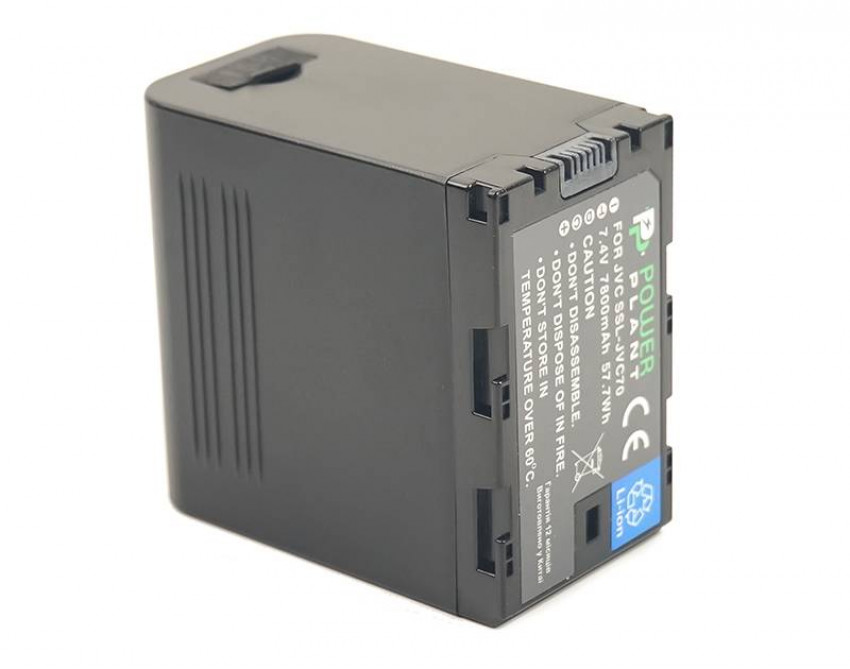 Акумулятор PowerPlant JVC SSL-JVC70 7800mAh-CB970063