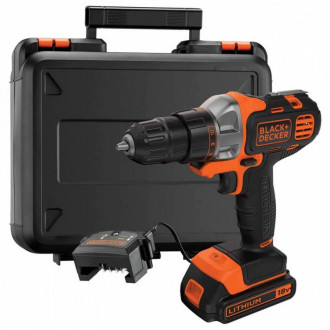 Дриль-шуруповерт акумуляторний BLACK DECKER MT218K-[articul]