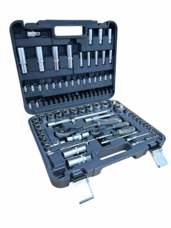 Набір інструменту 94од. 1/2-1/4&quot; 4-32мм пластик. кейс-[articul]