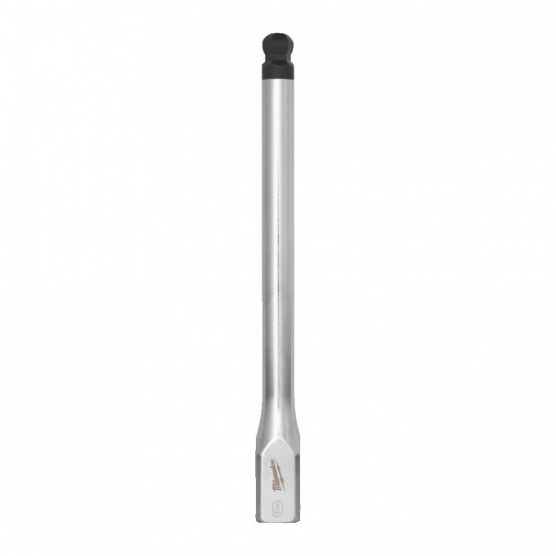 Головка торцева хромована 3/8'' MILWAUKEE подовжена з бітою кулькою Hex, 9мм-4932500460