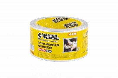 Скотч алюмінієвий MASTERTOOL 50 мм 10 м 77-1510-[articul]