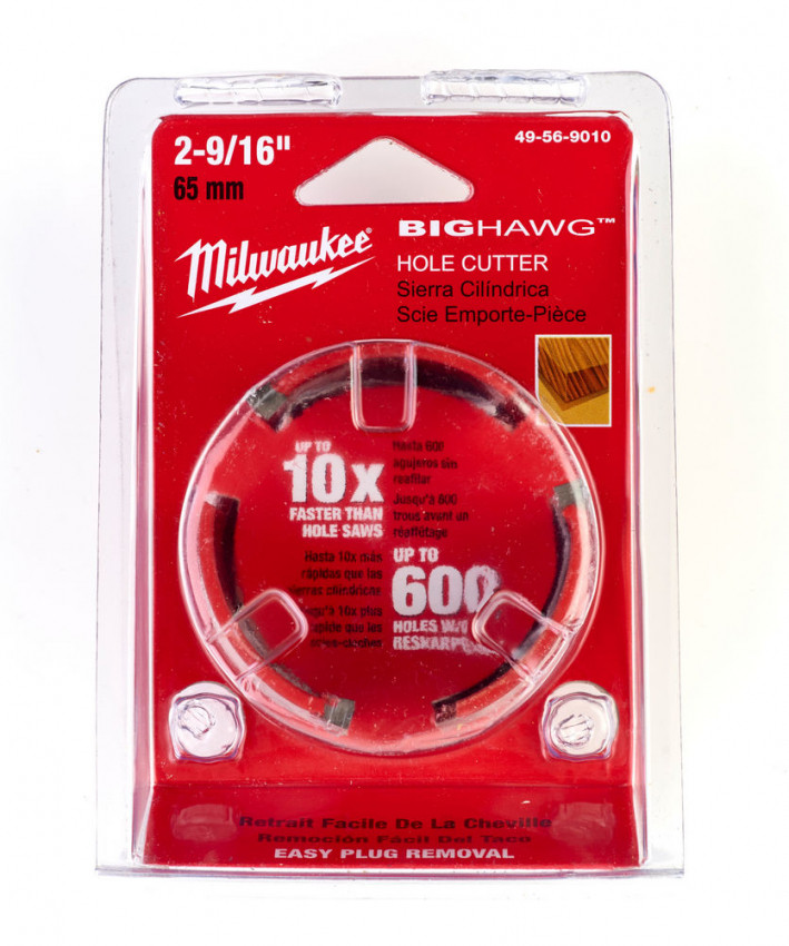 Коронка по дереву MILWAUKEE BIGHAW діаметр 65мм-49569010