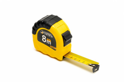 Рулетка MASTERTOOL &quot;Shiftlock&quot; 8 м 25 мм нейлонове покриття 62-8025-[articul]