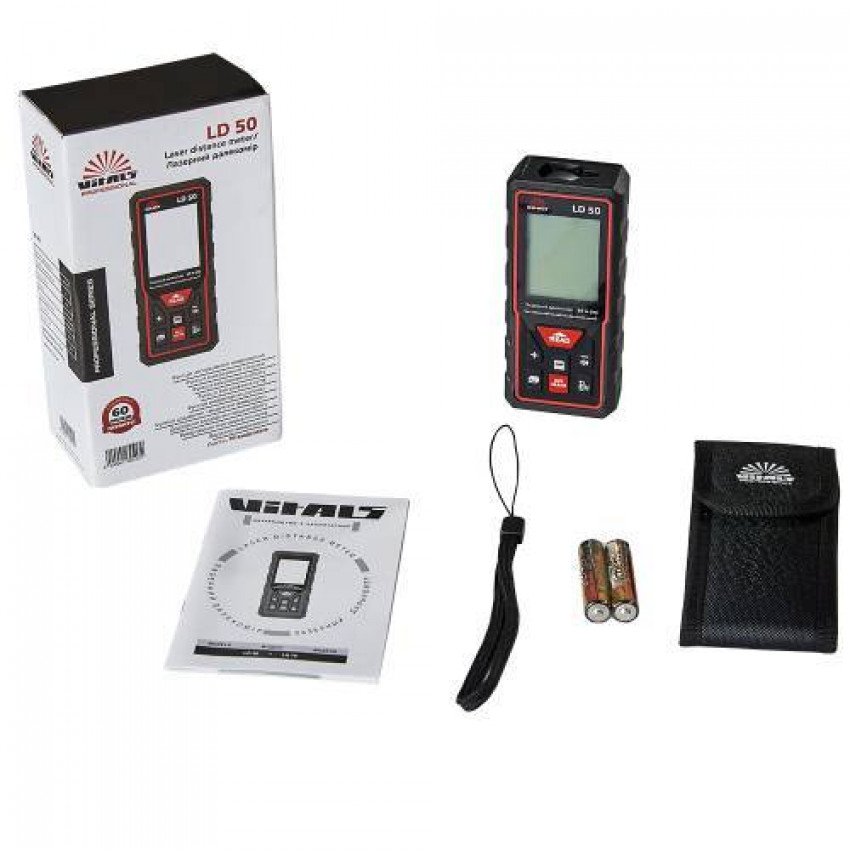 Лазерний далекомір Vitals Professional LD ​​50-162517
