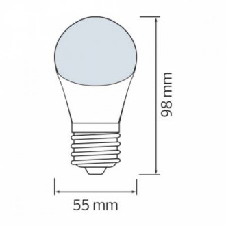 Світлодіодна лампа SPECTRA 3W E27 6400K