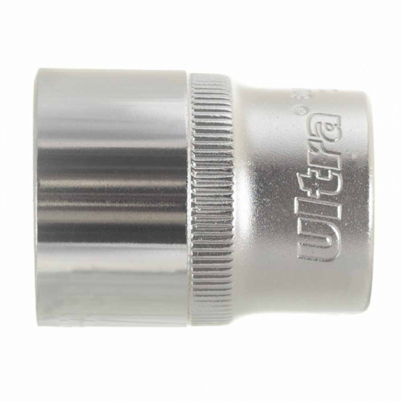 Насадка шестигранна коротка 1/2" 22мм CrV ULTRA (6070222)-6070222