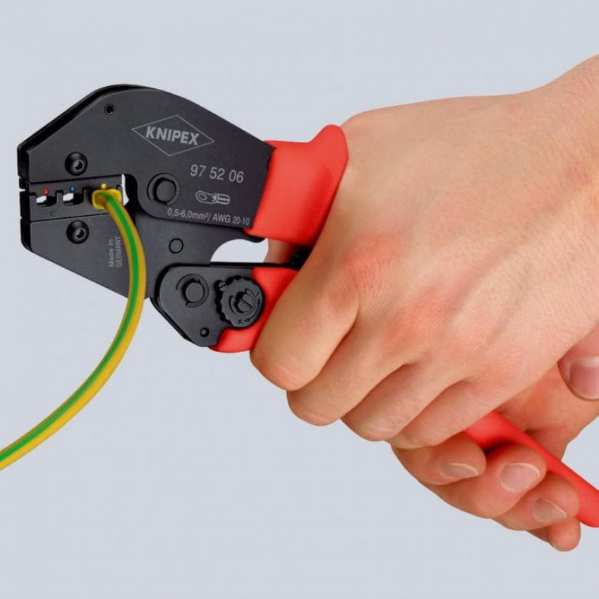 Кліщі затискні для обпресування KNIPEX 97 52 06-97 52 06
