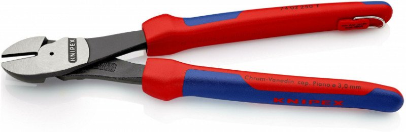 Кусачки бокові особливої потужності KNIPEX 74 02 250 T BK-74 02 250 T BK