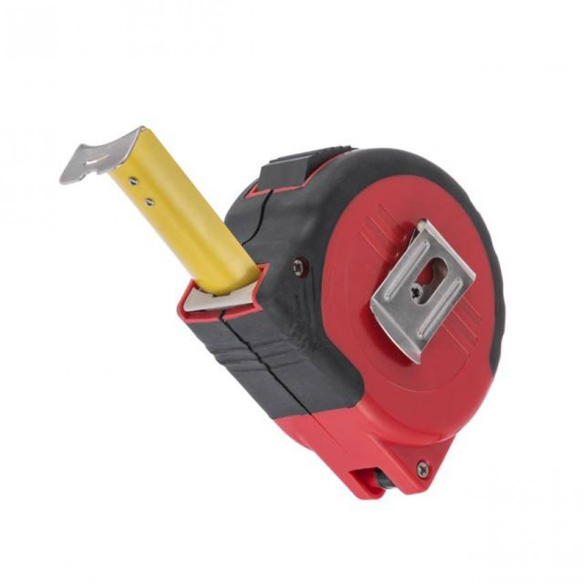 Рулетка з фіксатором 10 м * 25 мм INTERTOOL MT-0410-MT-0410