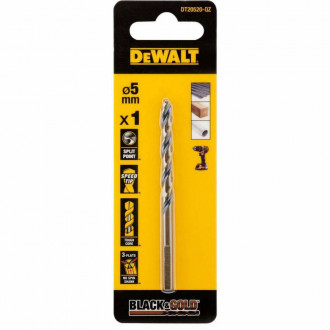 Свердло по металу EXTREME Black &amp; Gold DeWALT DT20520-[articul]