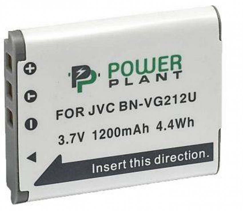 Акумулятор PowerPlant JVC BN-VG212U 1200mAh-DV00DV1392