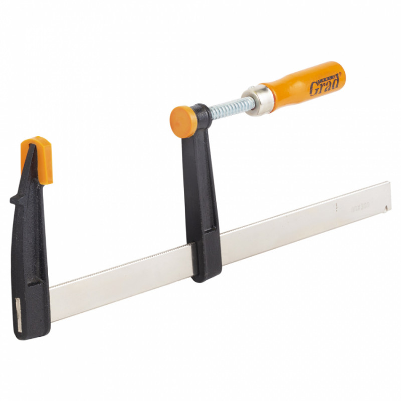 Струбцина столярна тип F 300x80мм Grad (4242655)-4242655