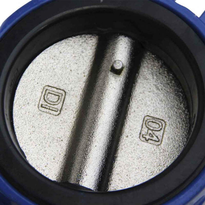 Затвор міжфланцевий «батерфляй» 4'' корпус чавун (GGG50) диск чавун (GGG50) EPDM PN16 FLORA (5080214)-5080214