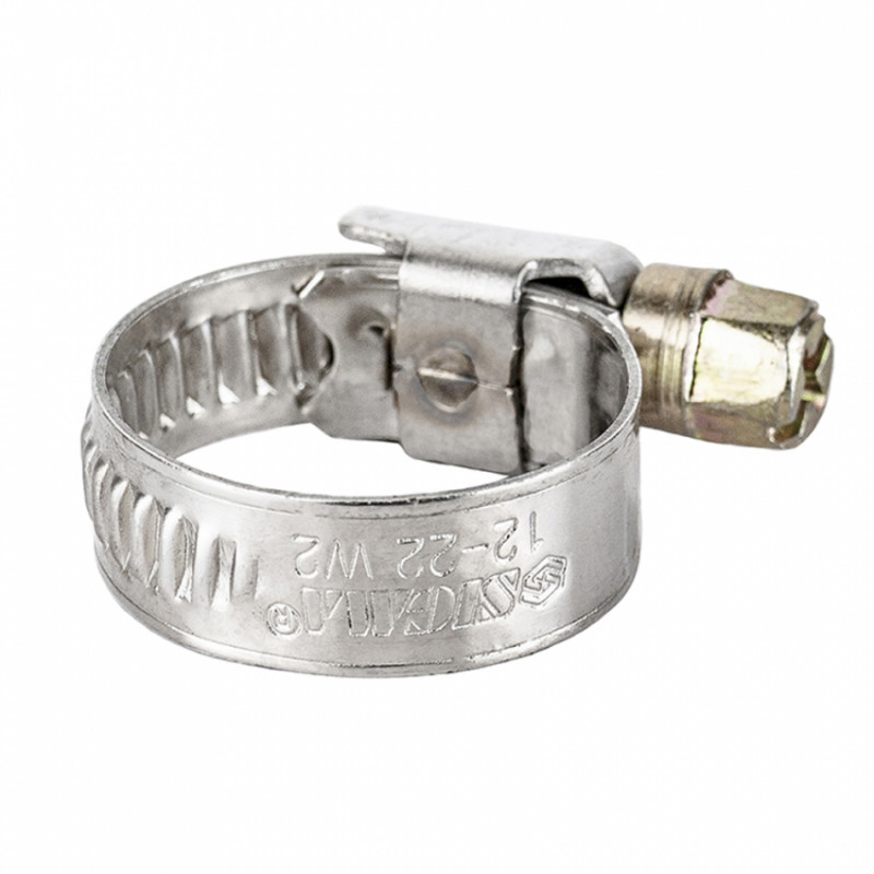 Хомут черв'ячний нержавіючий 9мм D12-22мм 25шт Sigma (2510031)-2510031