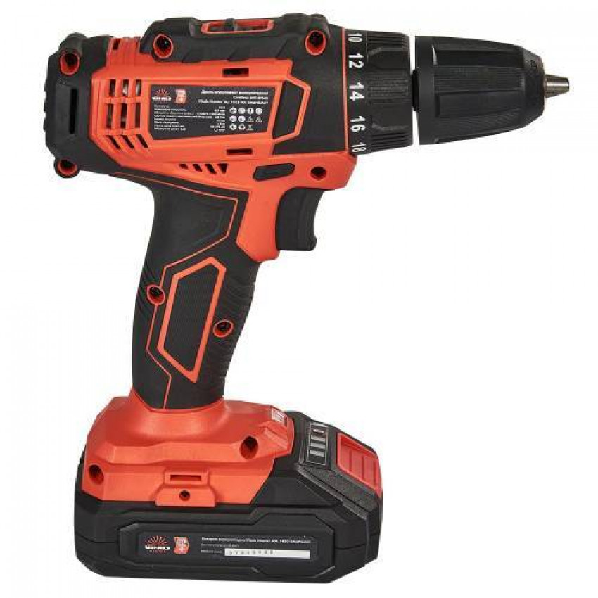 Дриль-шурупокрут акумуляторний Vitals Master AU 1825 Kit SmartLine+-184442