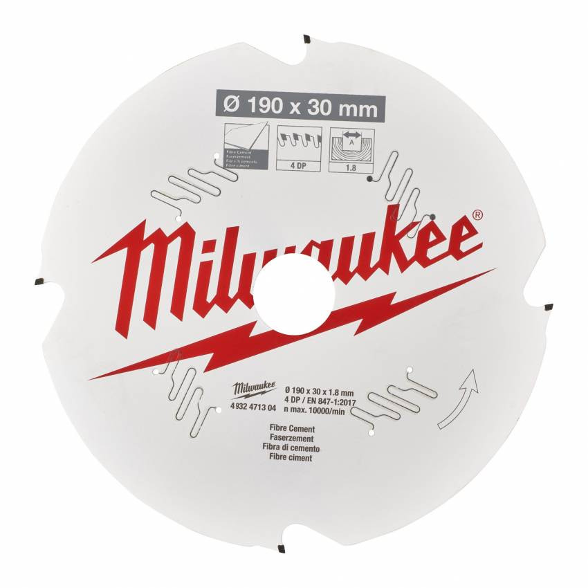 Диск пильний MILWAUKEE, Ø184/30мм, 48 зуб.-4932471298