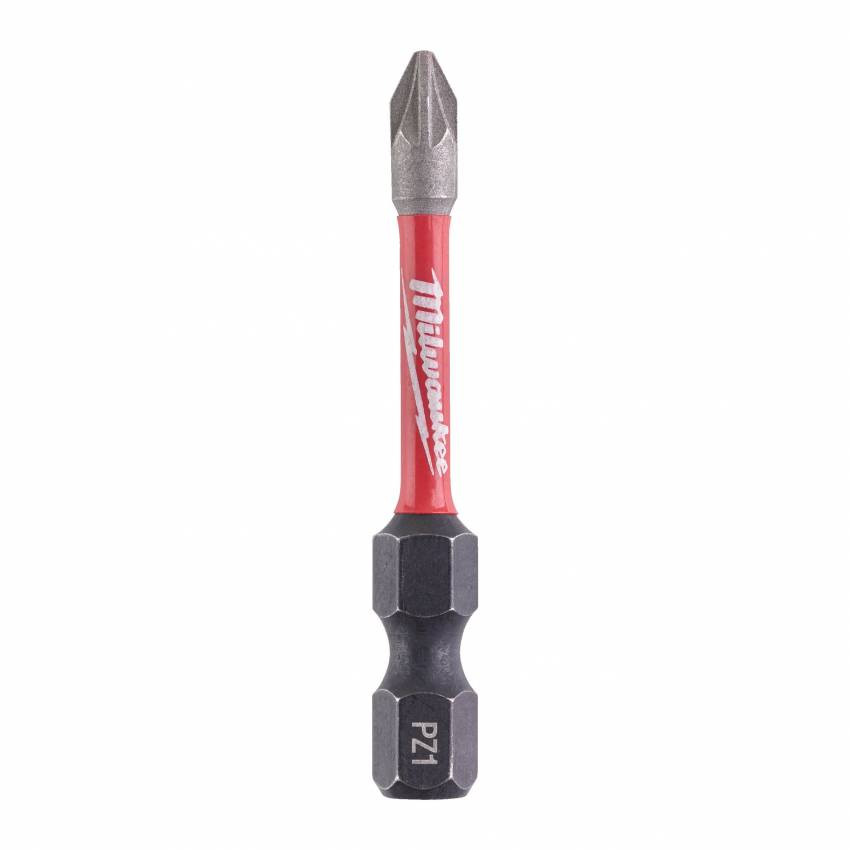 Бита SHOCKWAVE MILWAUKEE, PZ1, 50мм (1шт); блистер-4932471566