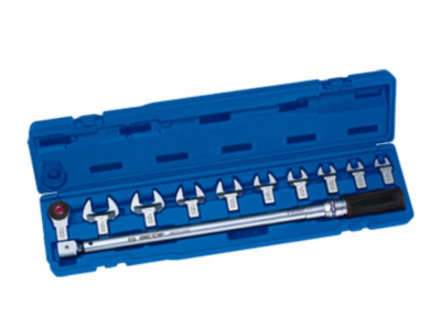 Ключ дінамометричний 340 NM з насадками 13 - 30 мм 11 одиниць-[articul]